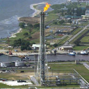 Охрана нефтяных и газовых терминалов с помощью Егоза Супер. 